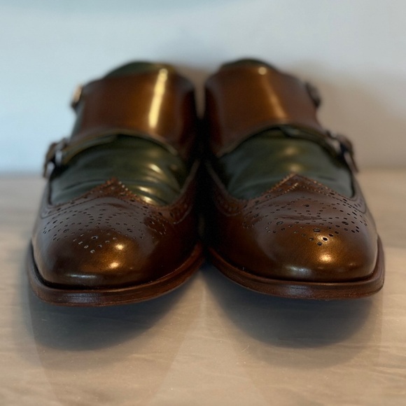 Undandy “48 Rep Butler” Double Monk Strap Shoes – Men’s Size 11 / EU 44 - Picture 15 of 16